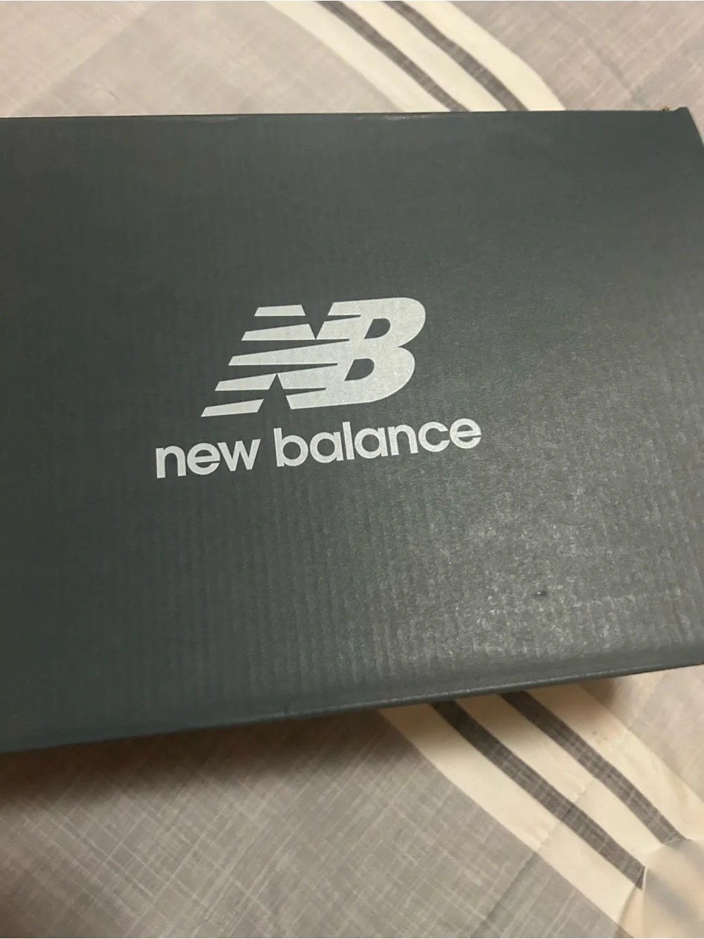 New Balance Men's Taupe and White Casual Sneakers, New w/ Tags
